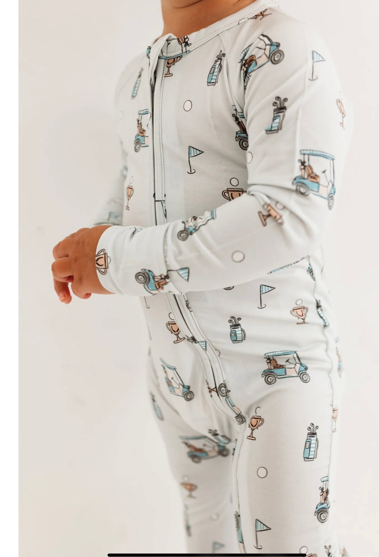 Golf Zipper Romper