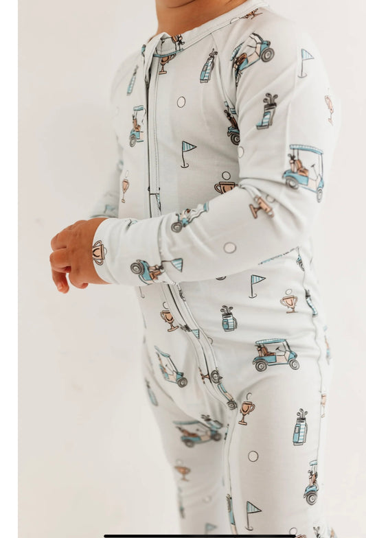 Golf Zipper Romper