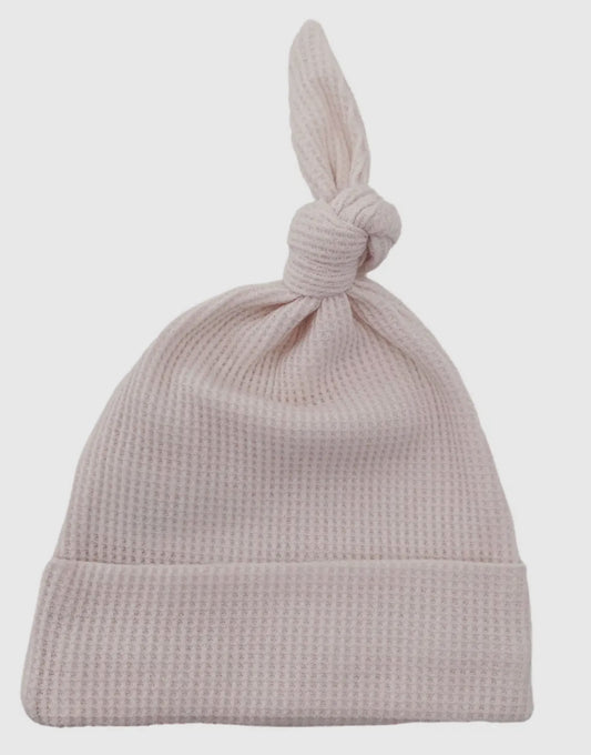 Organic Waffle Knot Beanie