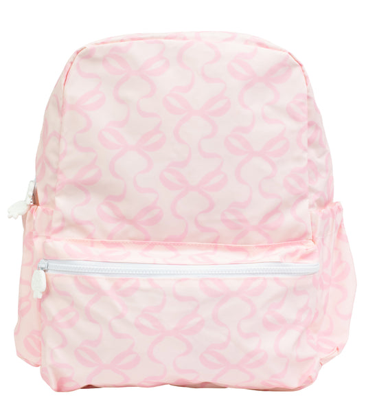 The Backpack- Bows on Pink