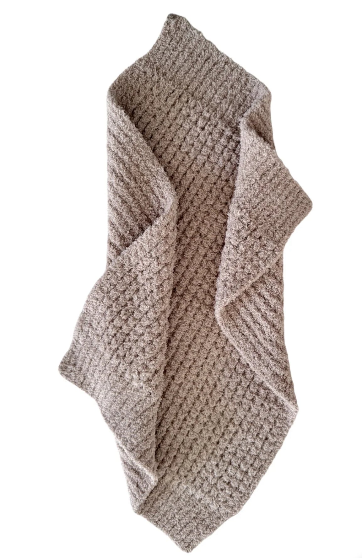 Bliss Waffle Mini Blanket- Tan