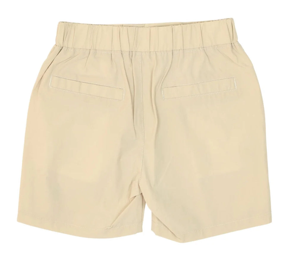 Boys Light Khaki Shorts