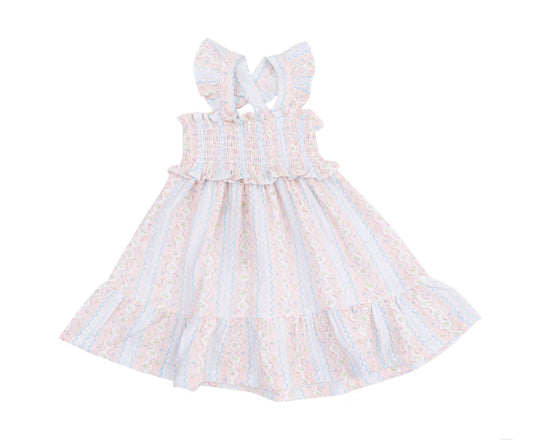 Smocked Sundress (Ogee Floral)