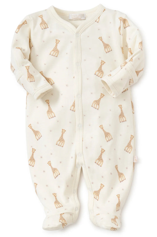 Sophie la Giraffe Print Footie