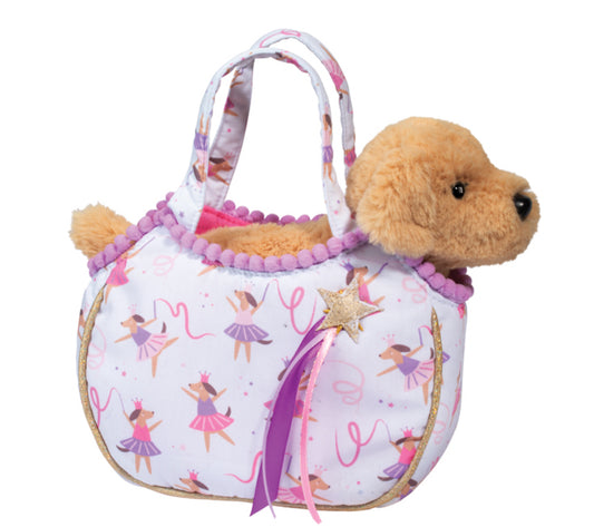 DANCIN PUPS SASSY SAK W/GOLDEN