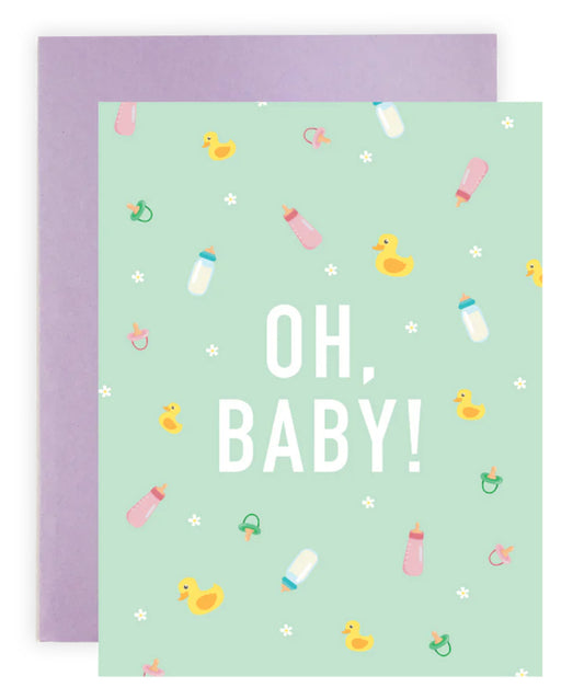 Oh, Baby! - Greeting Card