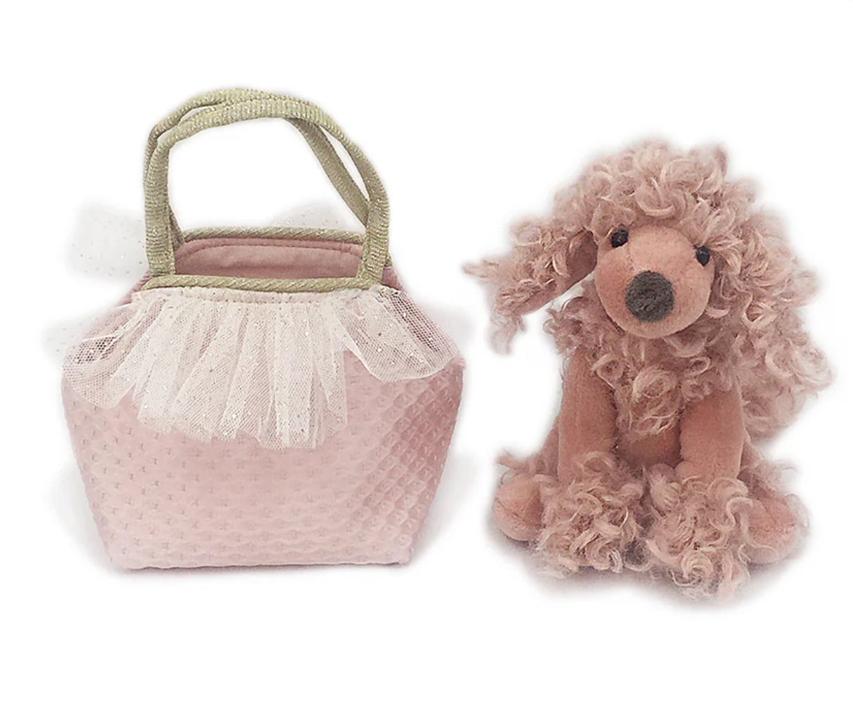Pink Poodle in Purse
