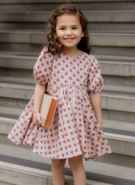 Rose Dress-Blush Fleur