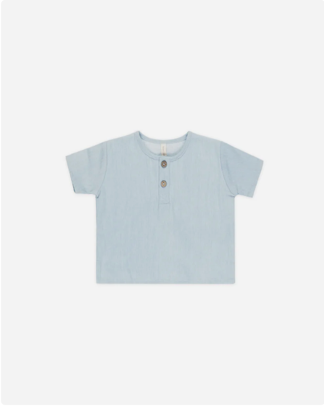 Henry Top Chambray