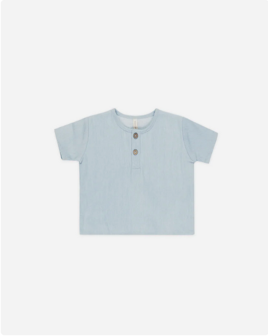 Henry Top Chambray