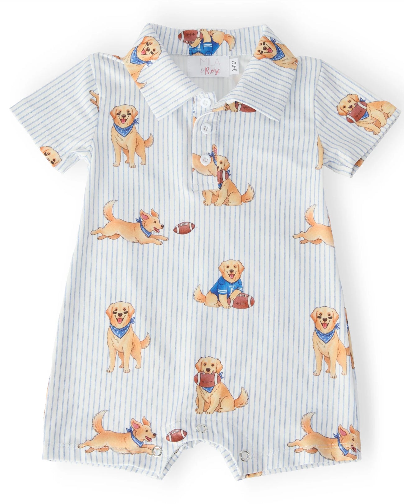 Quarter Bark Polo One- Piece