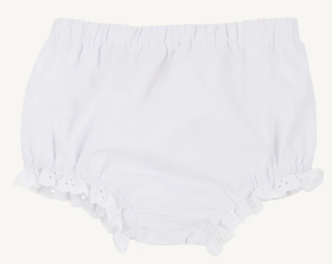 Belle’s Bloomer- White Broadcloth