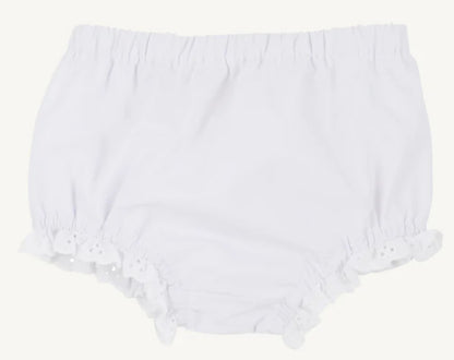 Belle’s Bloomer- White Broadcloth
