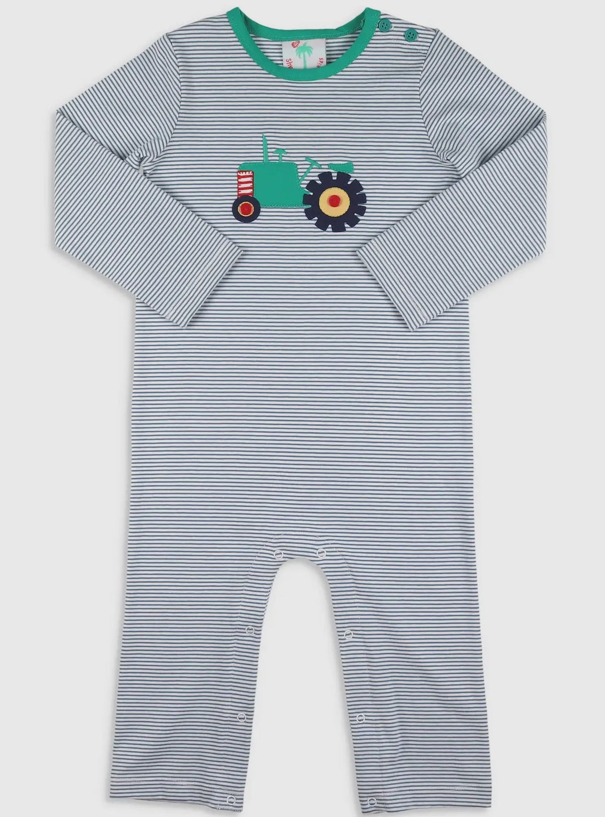 Tractor Appliqué Romper