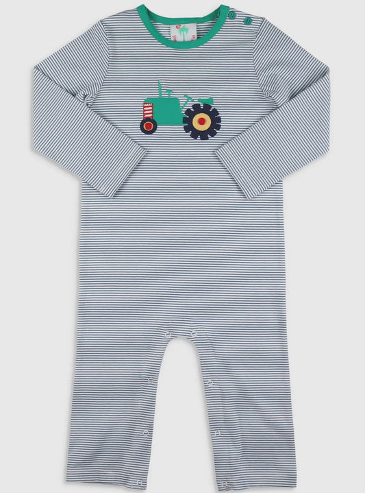 Tractor Appliqué Romper