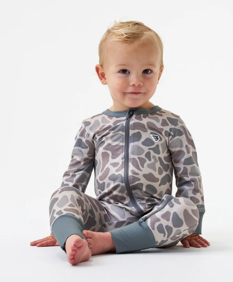 Baby Zip Up- Classic Deer Camo