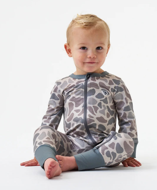 Baby Zip Up- Classic Deer Camo