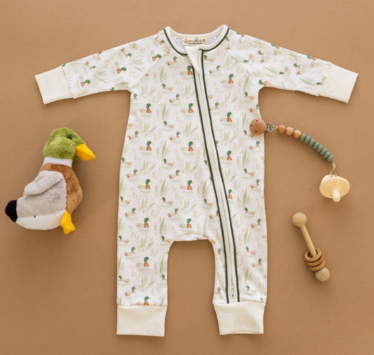 Mallard Pond Zip Playsuit