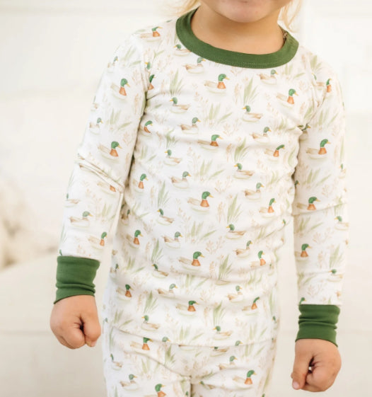 Mallards Pond Long Pajamas