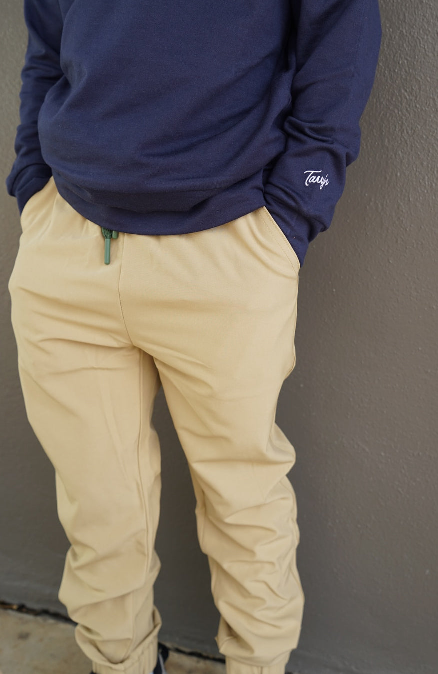 Performance Jogger- Khaki