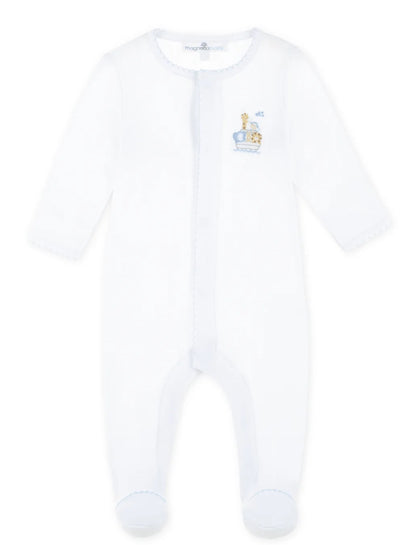 Noah’s Ark Footie- Blue