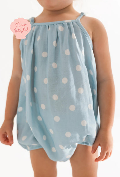 Sea Blue Romper