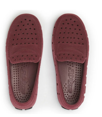 Cranberry Vegan Suede Floafers