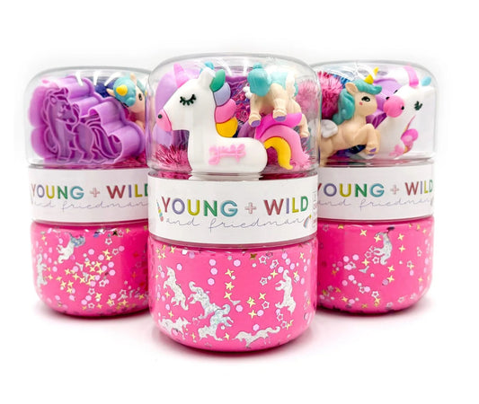 Grab & Go Dough Jar- Unicorn