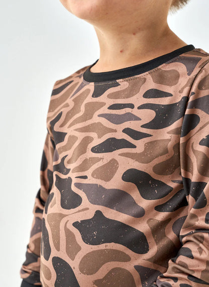 Performance Pajama Set- Gauge Camo