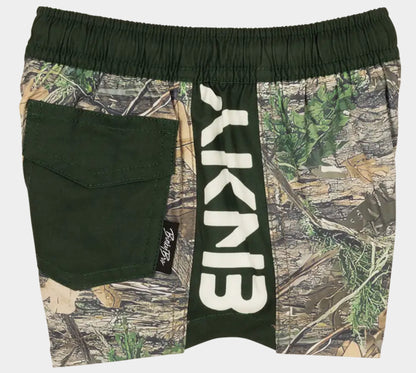 Kids Swimsuit- Stamped Forest Camo