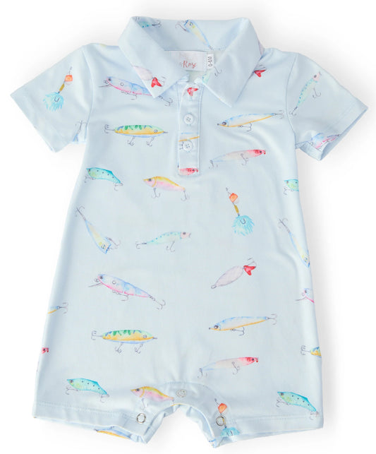 Fish Hook Polo One- Piece