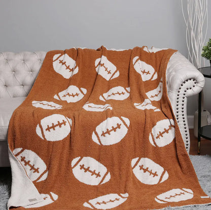 Football Throw Blanket
