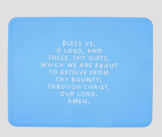Meal Blessing Silicone Placemat