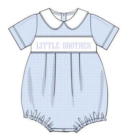 Little Brother Smocked Bubble