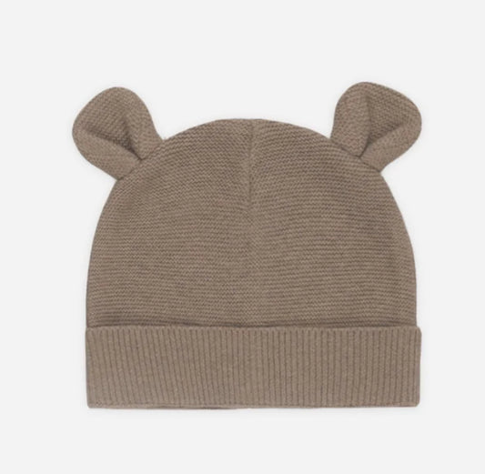 Baby Bear Beanie- Cocoa