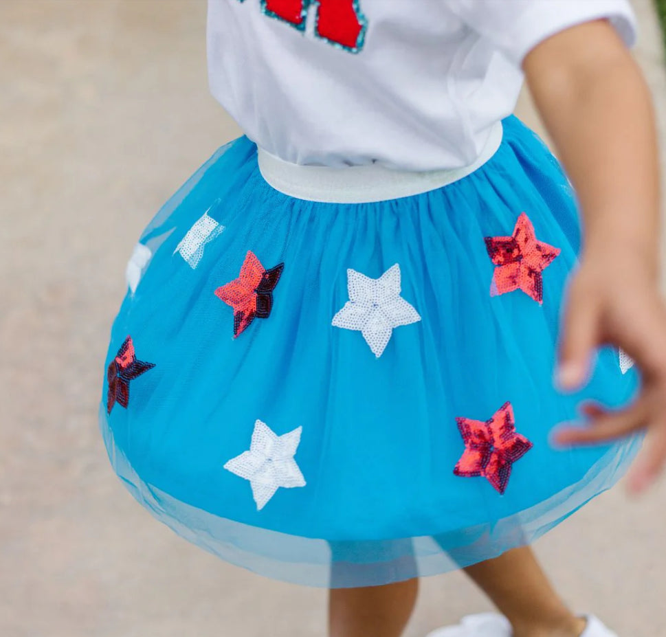 Patriotic Star Tutu By Sweet Magnolia