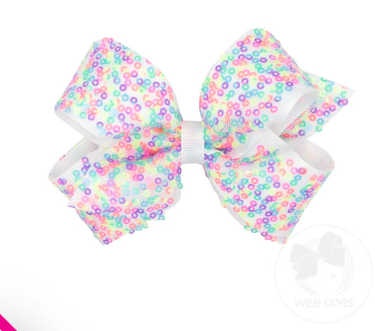 Medium King Sequin Bow