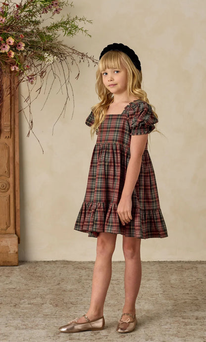 Louella Dress- Winter Tartan