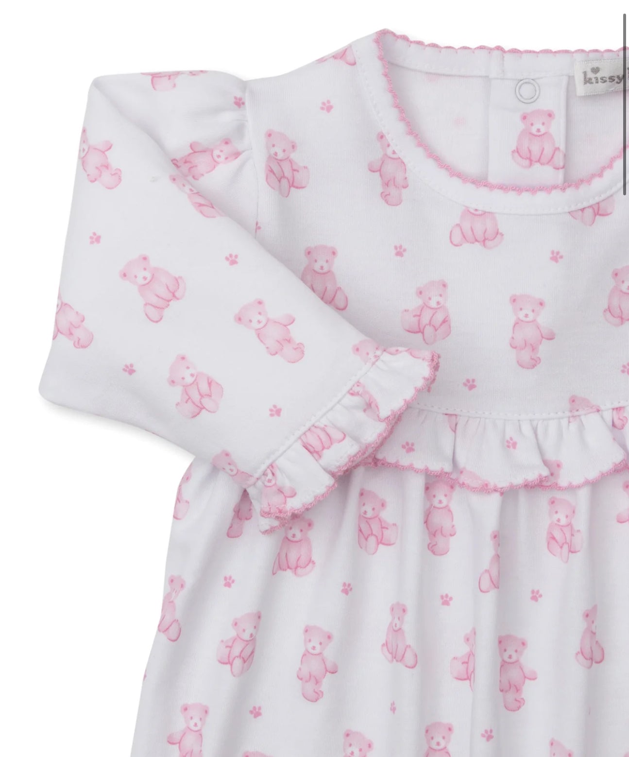 Teddy Bear Time Pink Playsuit