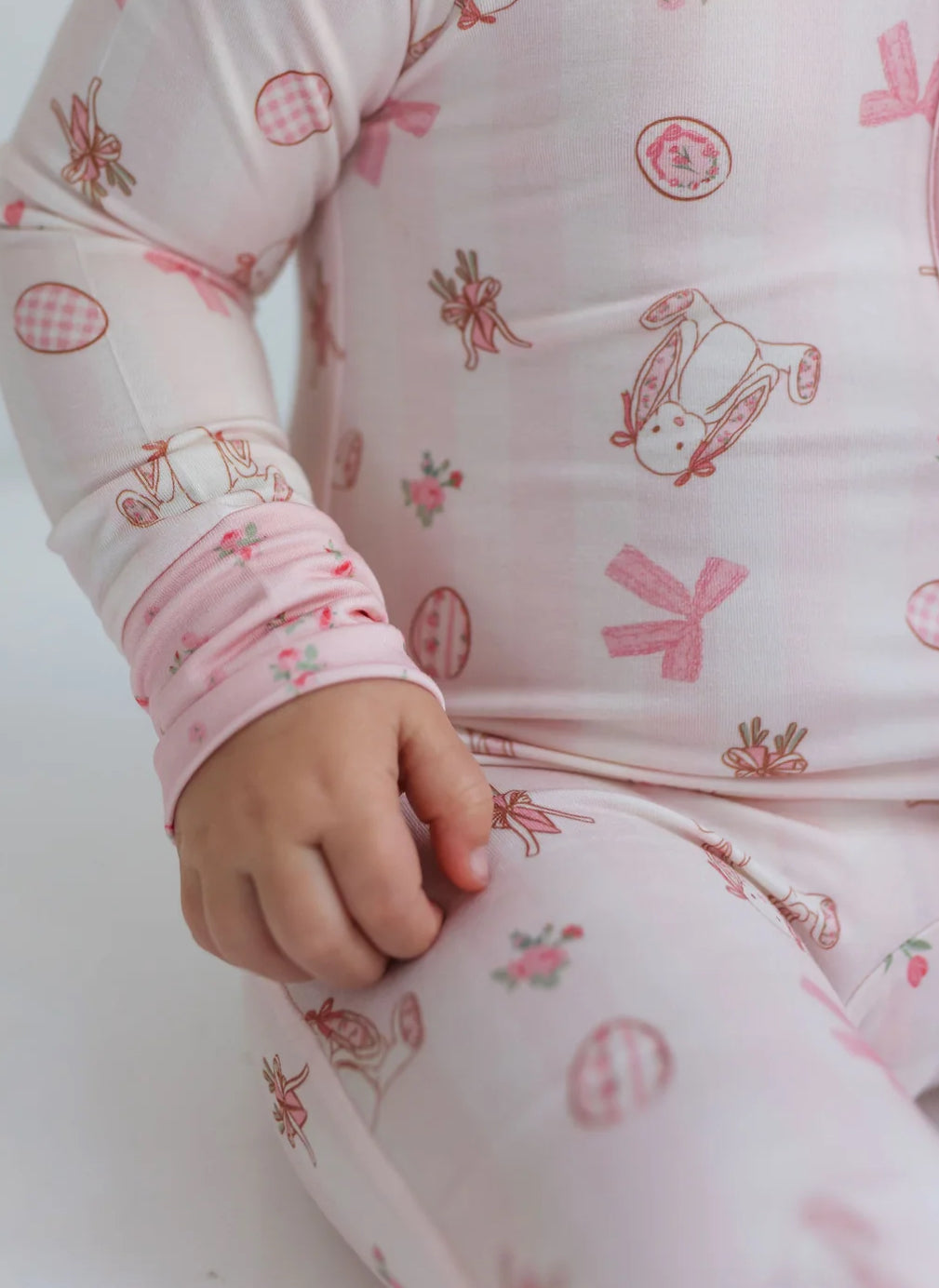 Rosie Rabbit Zipper Romper