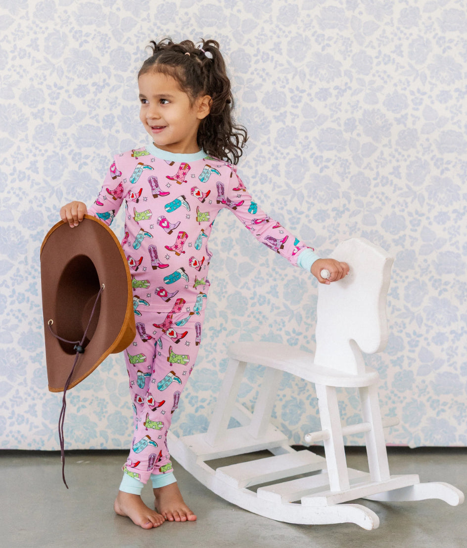 Girlie Boots PJ set