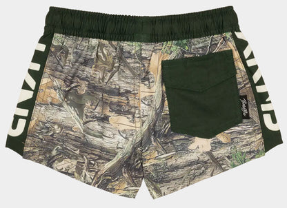 Kids Swimsuit- Stamped Forest Camo