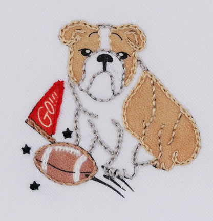 Go Dawgs! Embroidered Bubble