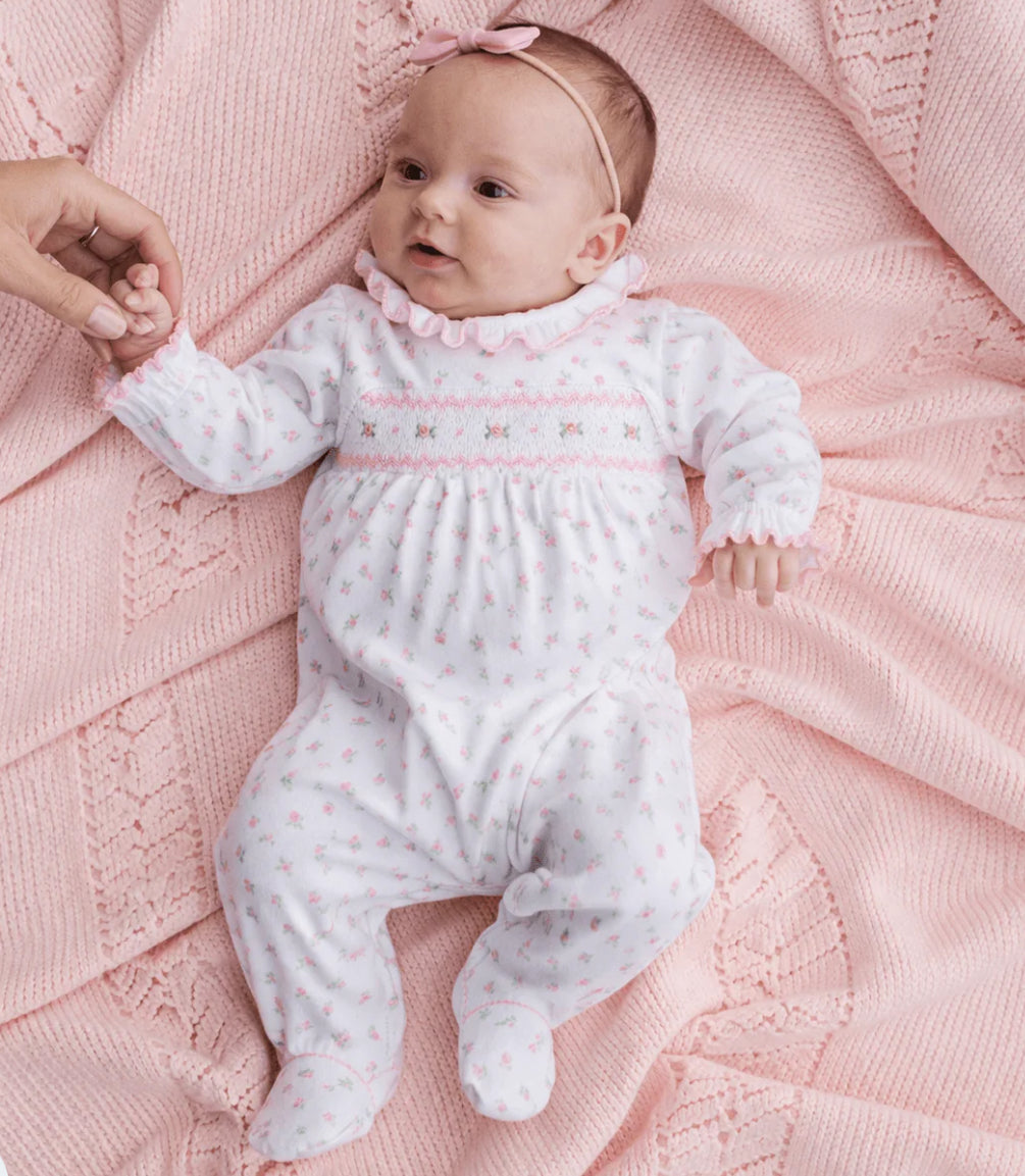 Juliette's Classics Smocked Footie