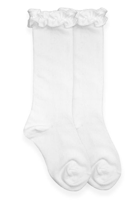 Ruffle Knee Socks