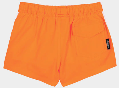 Kids swimsuit- Blaze Tangerine