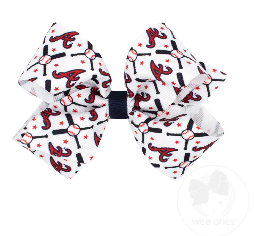 King MLB Braves Signature Bow