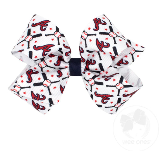 King MLB Braves Signature Bow
