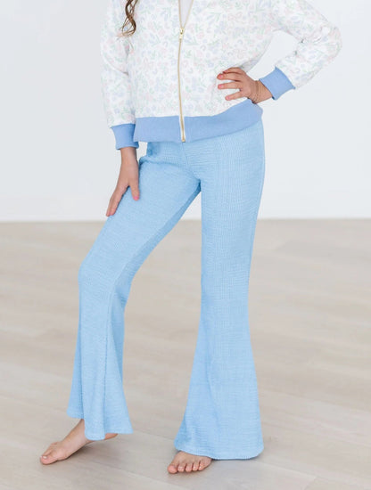 Sky Blue Scrunchy Bells