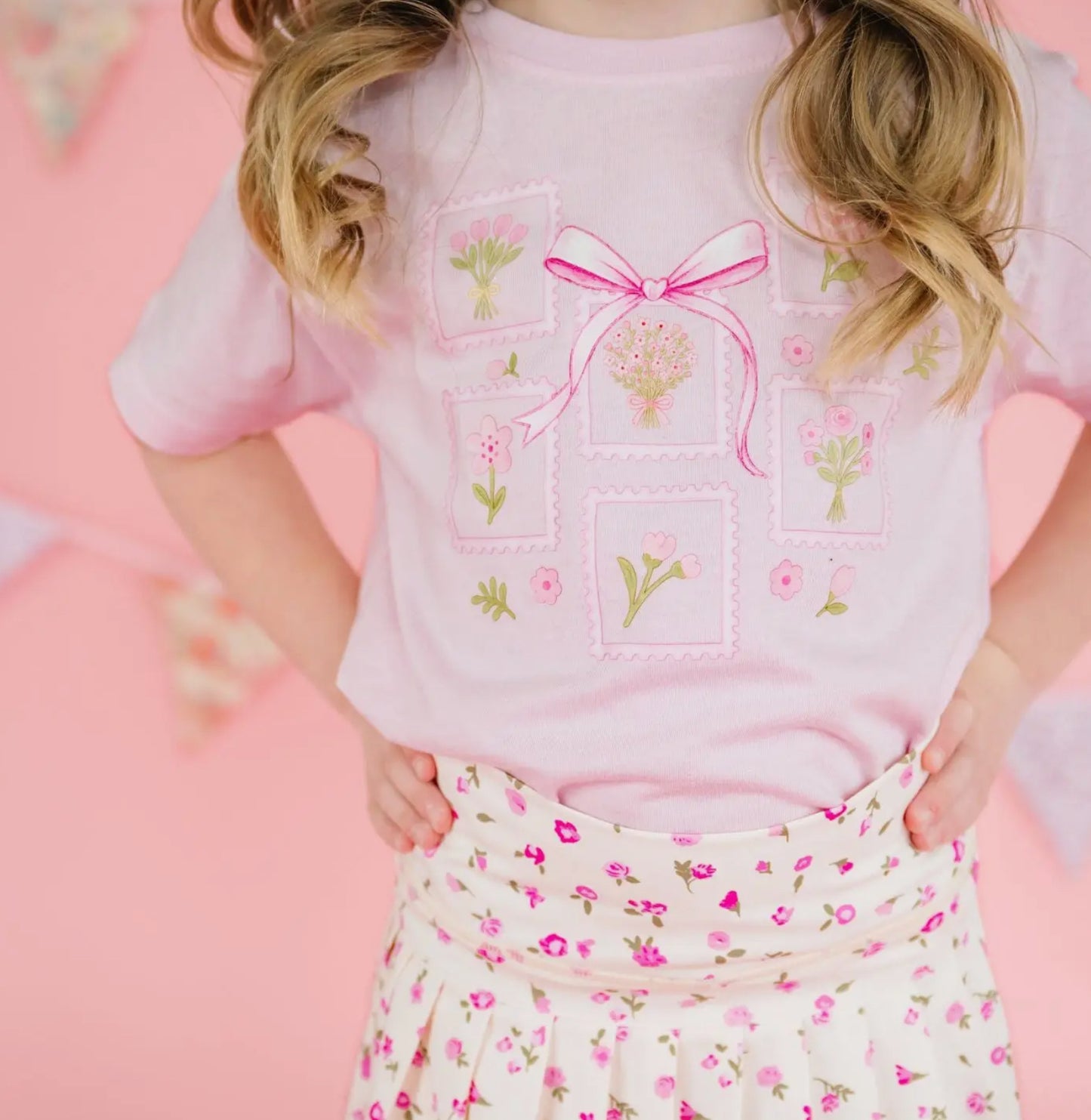 Bouquet Bow T-Shirt